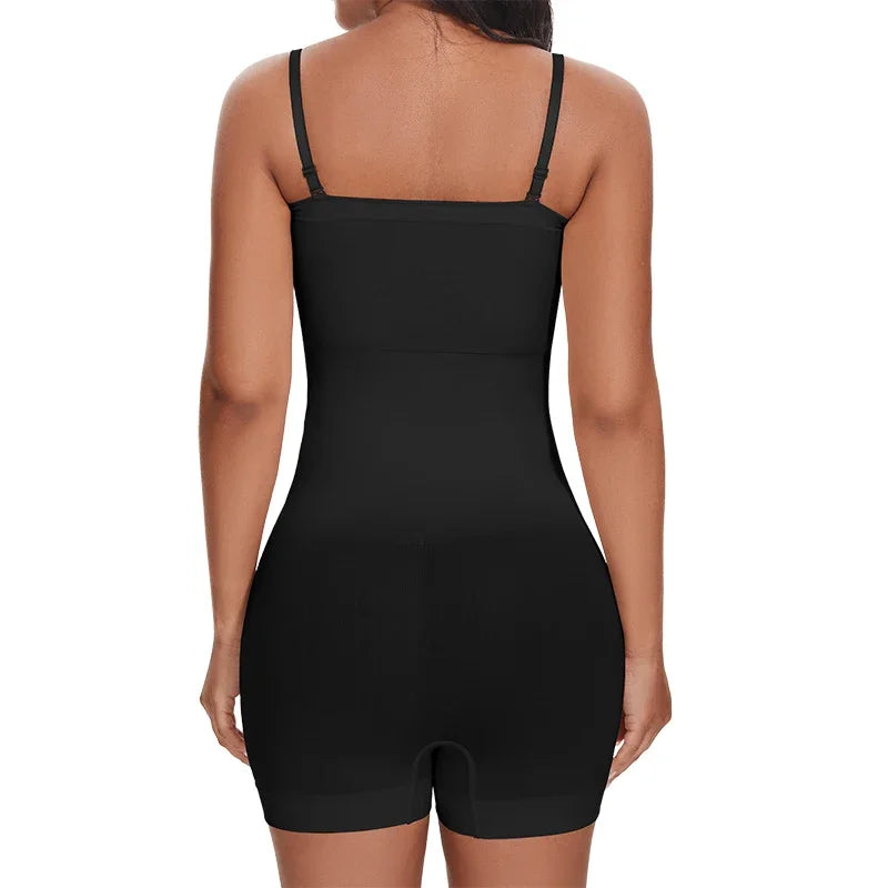 New Strapless Bodysuit Off Shoulder Tube Top Women Shorts Shapewear Tummy Control Body Shaper Sexy Fajas Skinny Underwear